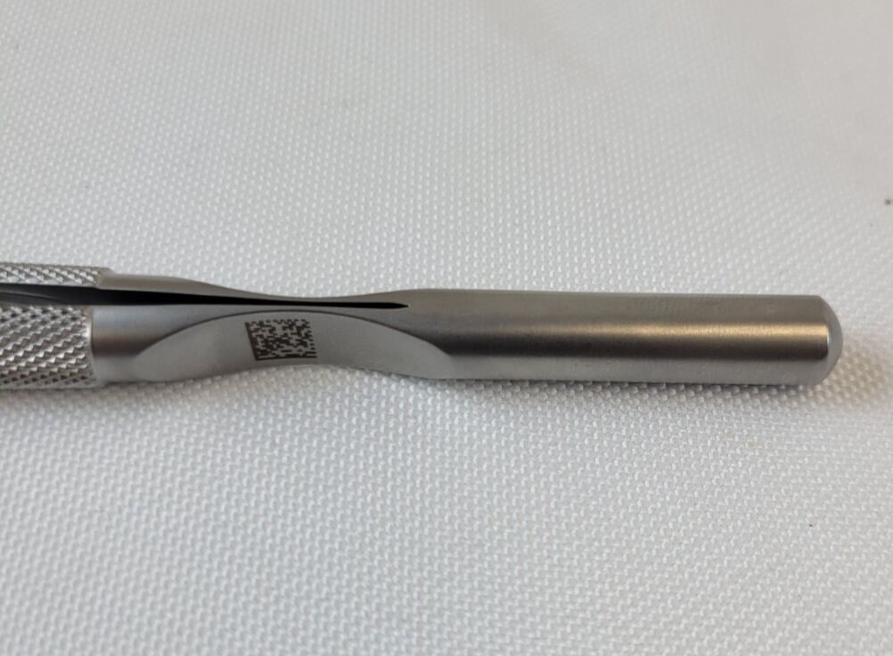 PILLING 358007 Micro Denis Ring Forceps 1mm Smooth Ring Tip 8-1/4" — photo 4