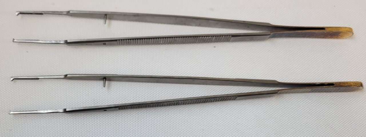 JARIT 122-570 Carb-Bite Gerald Needle and Tissue Forceps 1x2 Teeth 7" — photo 1