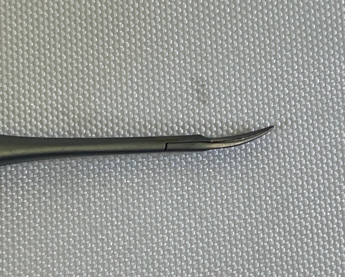 CODMAN 80-1521 Verity Titanium Scissors Curved Fine Tip 168mm Neuro — photo 6