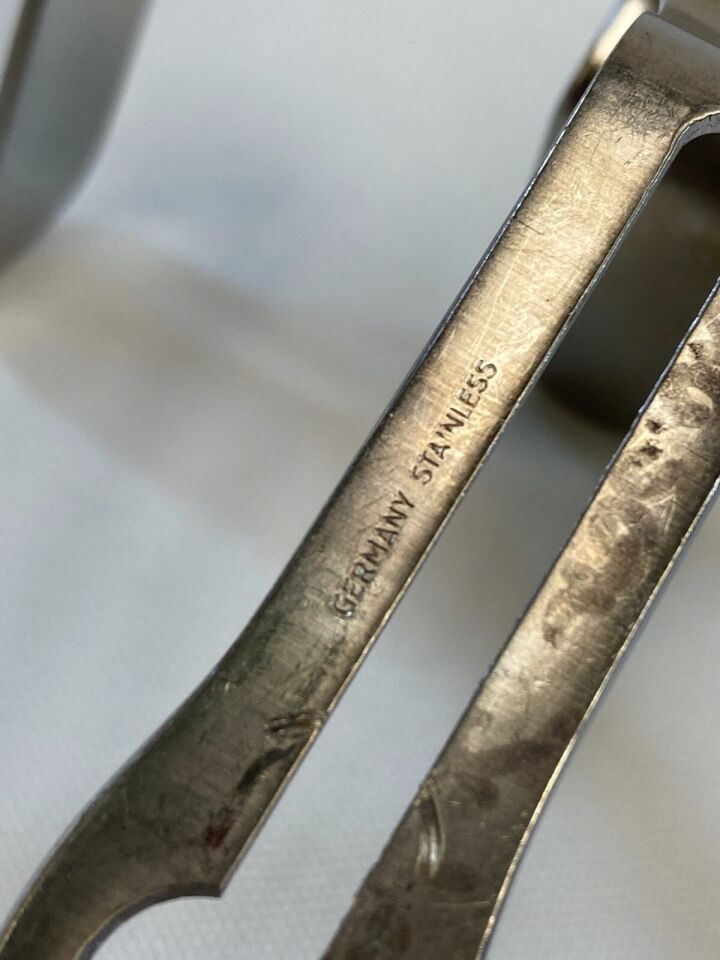 German Stainless Judd-Mason w/ Center Blade Urology Bladder Suprapubic Retractor — photo 6