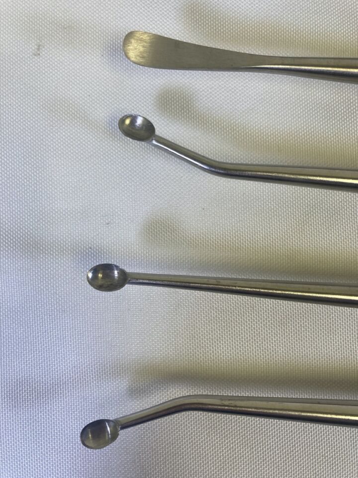 CODMAN ODEV Straight & Angled Retractor Set of 8 Lumbar Cobb Curettes Elevators — photo 7