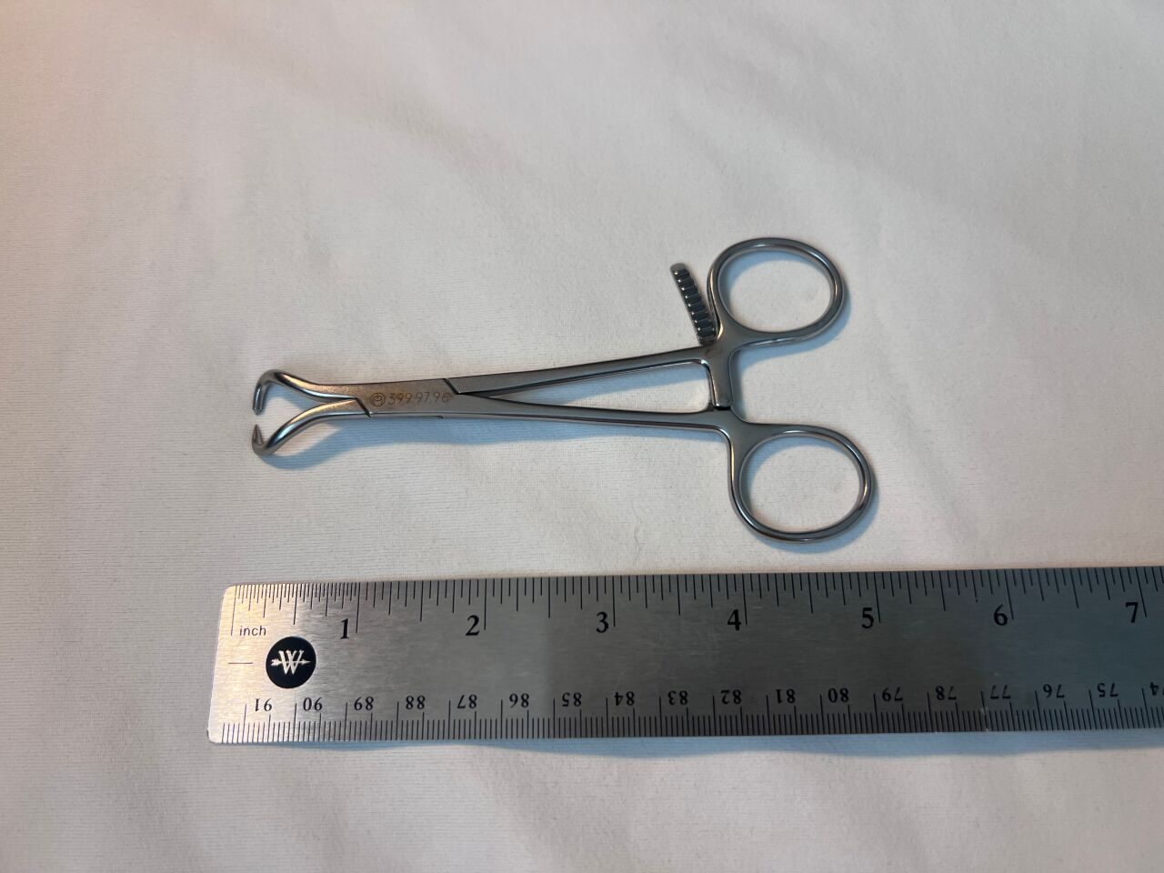 SYNTHES 399.97.96 Reduction Forceps Ratcheted w/ Points — photo 2