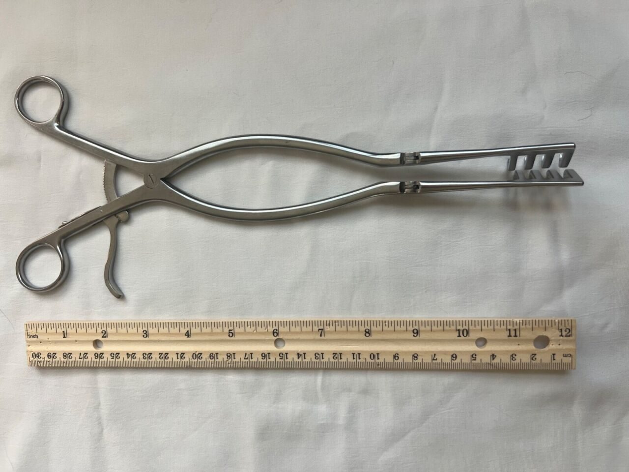 CODMAN 50-1165 Adson-Beckman Thyroid Retractor 4x4 Sharp Prongs — photo 5