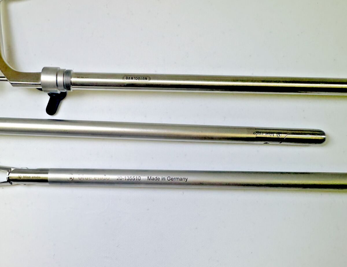 BLUE ENDO  Laparoscopic 13mm Biopsy Spoon & Tenaculum Forceps Set — photo 7