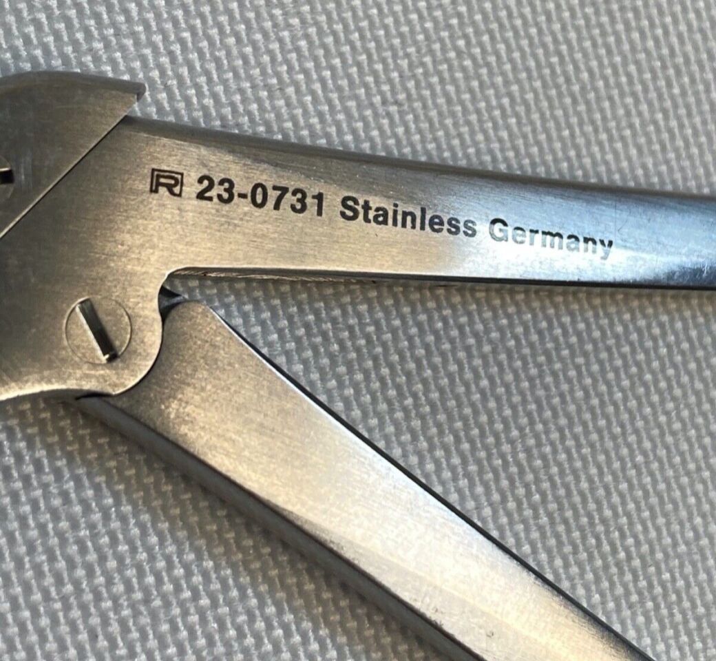 RICHARDS OLYMPUS 23-0731 Weil Blakesley Through Cut 45deg Up 4.8mm x 13mm Jaws ENT — photo 2