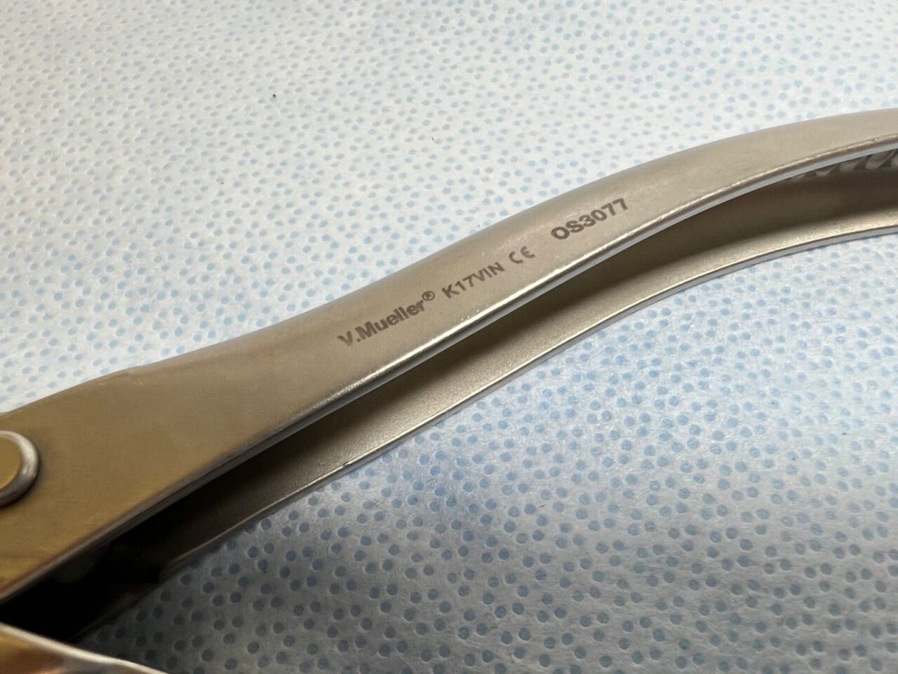 V. MUELLER OS3077 Parallel Pliers 7.5" L X Jaws 10mm Wide X 13mm Max Opening — photo 4