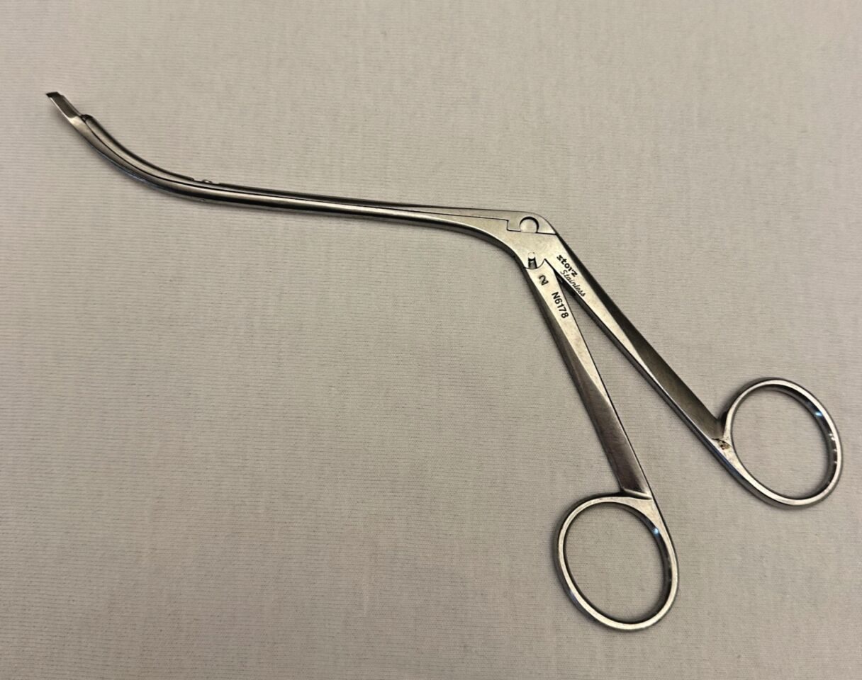 KARL STORZ N6178 Ronis Adenoid Punch Forceps Size 2 — photo 1