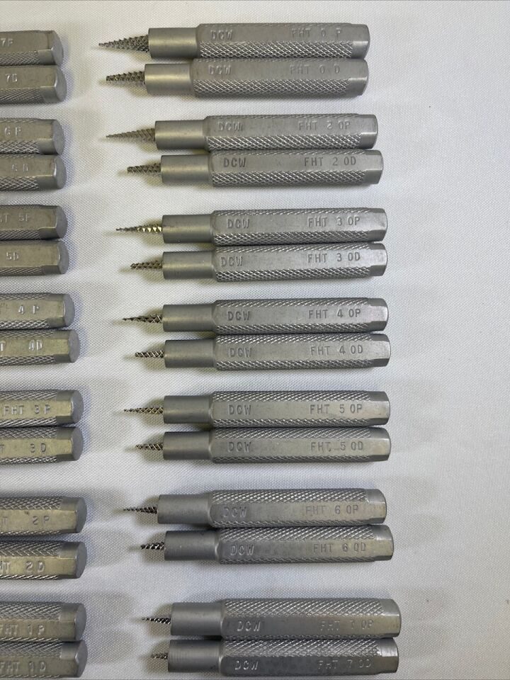 DCW Swanson Set of 46 Finger & Toe Joint Rasps Sizers — photo 4
