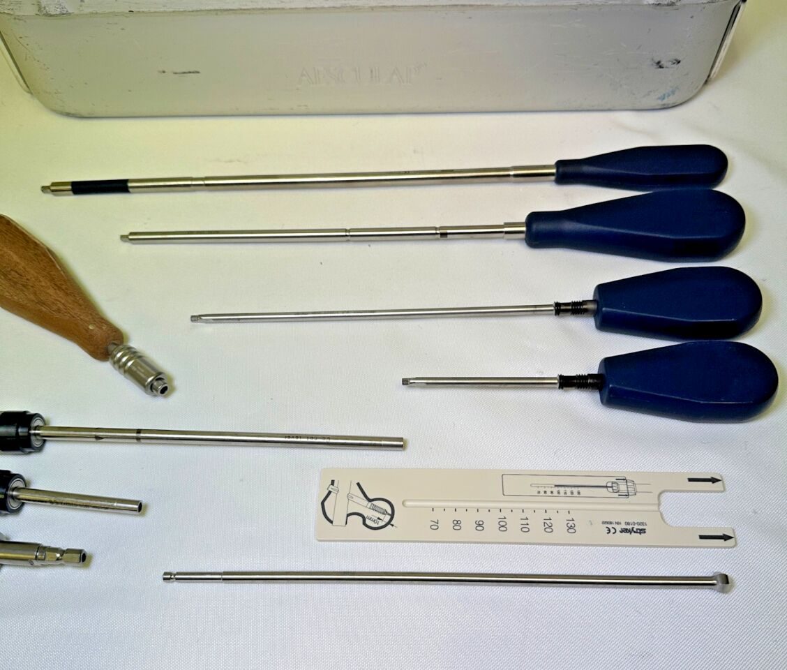 STRYKER Various 10 Piece Gamma Extras Tray w/ Sterilization case — photo 3