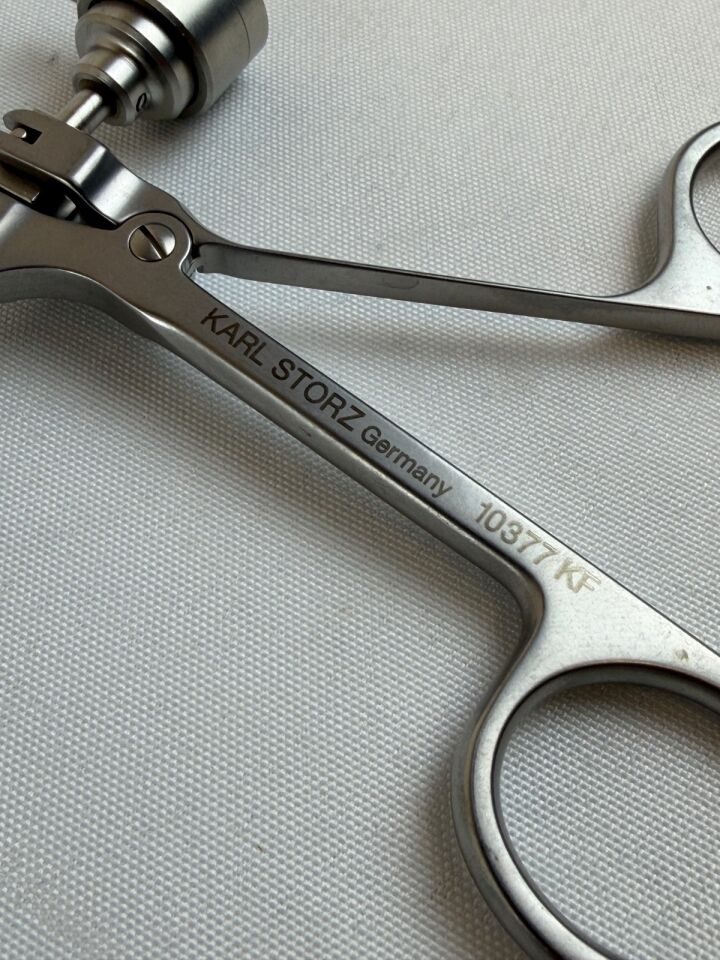 KARL STORZ 10377KF Optical Peanut Grasping Forceps 2.9mm x 28cm Bronch — photo 3