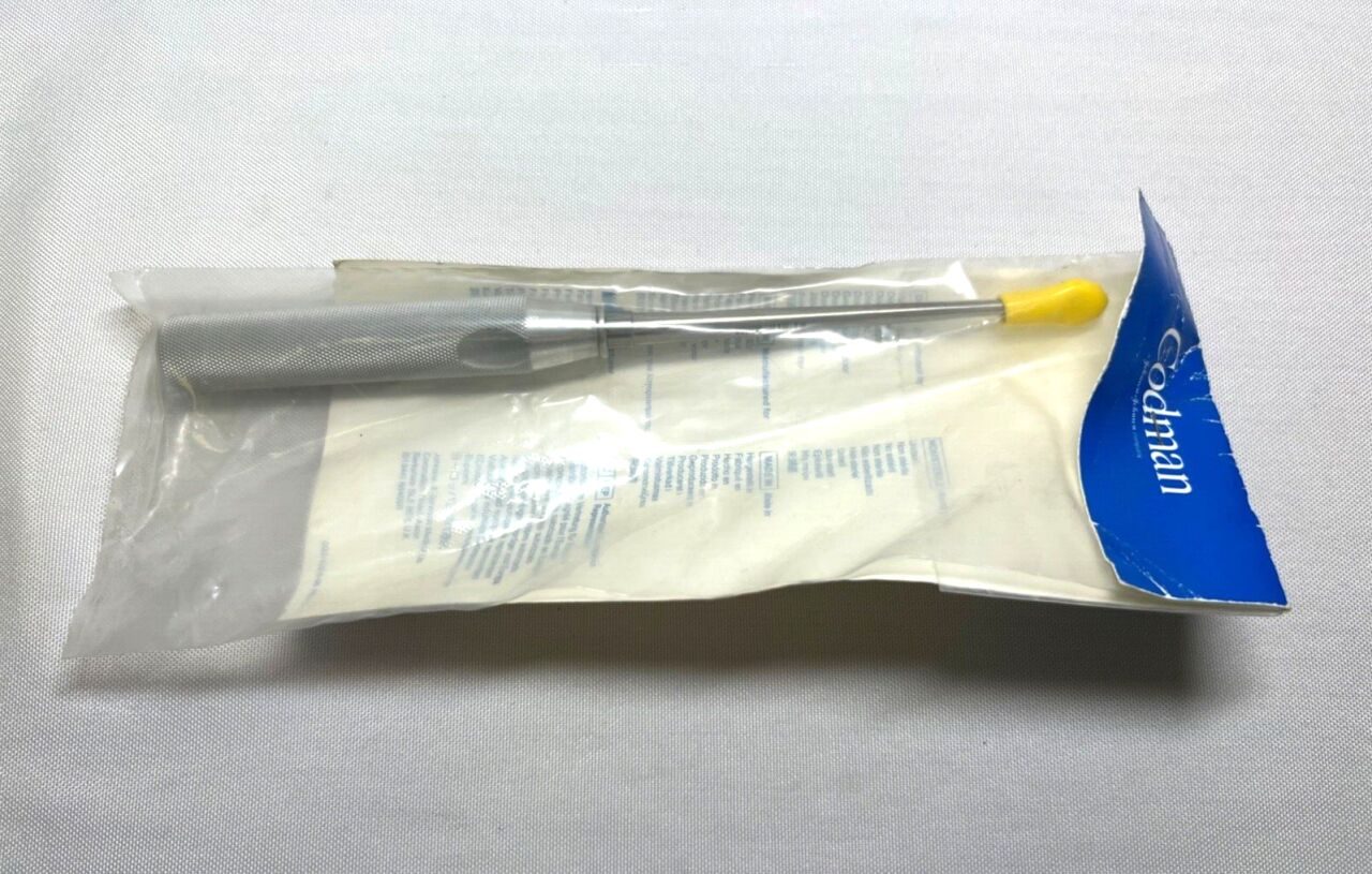 CODMAN 23-1013 Straight #1 8mm Cone Ring Curette — photo 1