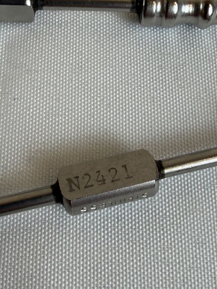 STORZ N2421 Frazier Suction Tubes 9Fr. x 95mm w/ Thumb Hole ENT — photo 3