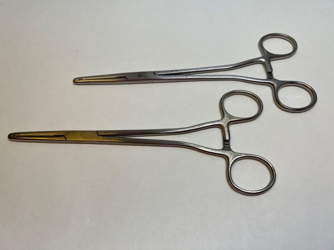 JARIT 505-319 Heaney-Ballentine Hysterectomy Forceps 8-3/8" - Lot of 2