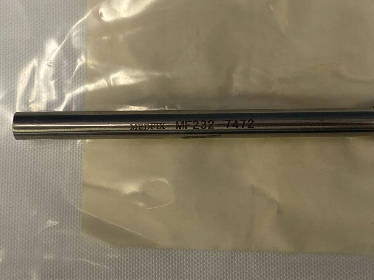 MEDFIX MF232-7472 Orthopedic 8mm Caspar Bone Tamp, Cross Serrated end 8" — photo 2