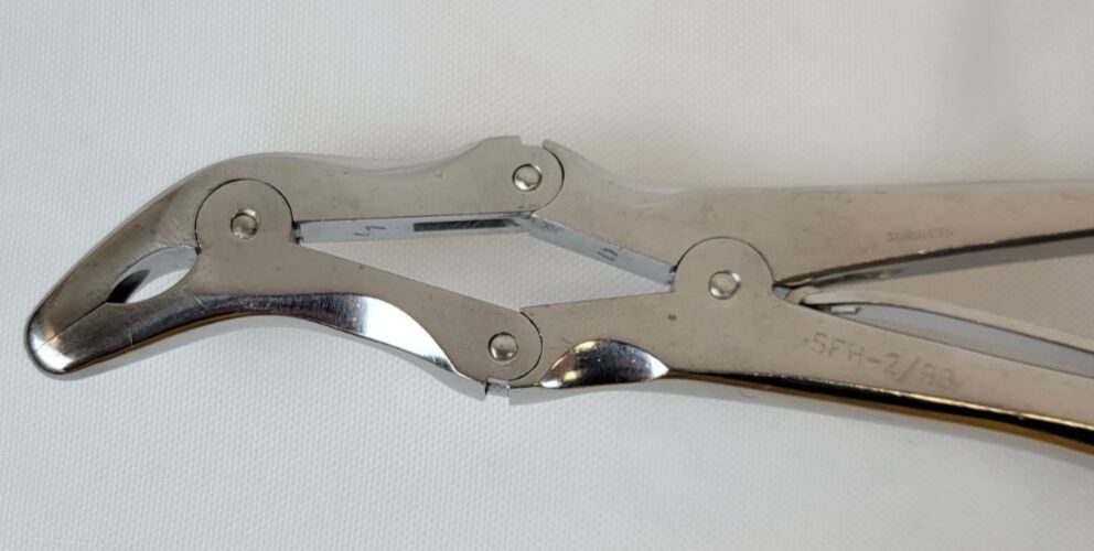 CODMAN  Stille-Luer Rongeur Curved Jaws 9" Double Action — photo 9