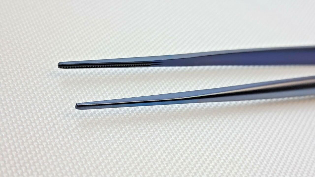 SYMMETRY 55-9035T Titanium Gerald-DeBakey Tissue Forceps 1.0mm 7" Vascular — photo 4