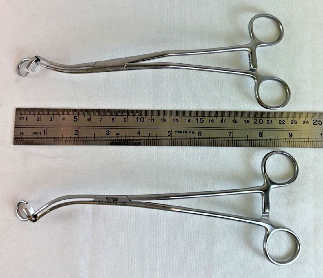 W. LORENZ 01-8378 & 01-8379 Simonton Clamp Left & Right CMF Orthopedics - Pair — photo 6