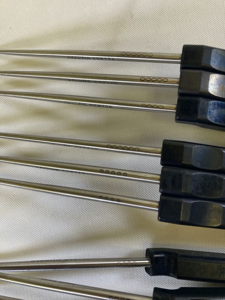 STEALTH SURGICAL Various Cervical Axial Curettes w/ Sterilization Case — photo 14