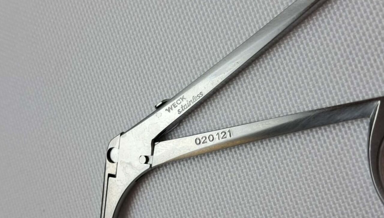 WECK 020121 Alligator Forceps 1/8" Serrated Jaw ENT — photo 4