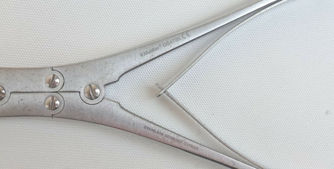 V. MUELLER OS4735 Bone Cutting Forceps, D/A, Straight, Orthopedic — photo 2