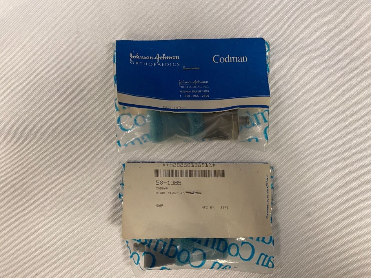 CODMAN 50-1385 Sharp Retractor Blade 45mm, Set of 2 — photo 2