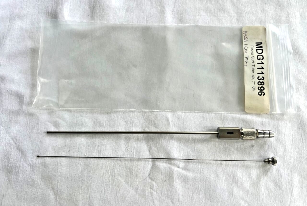 KONIG MDG1113896 Frazier Slotted Suction Tube 8French Straight 7" Length