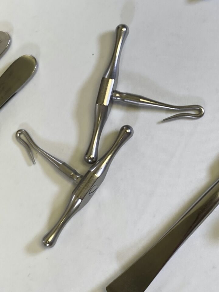 VARIOUS  24 Piece Jarit Codman Amputation Tray w/ Sterilization Basket — photo 9