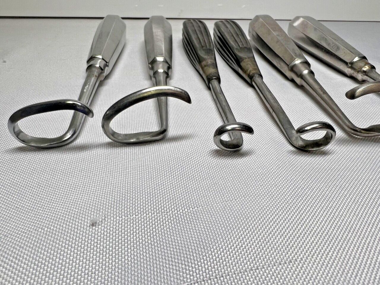 WECK Lot of 6 German Stainless Tiemann Left & Right Sides Rasp Instruments — photo 5