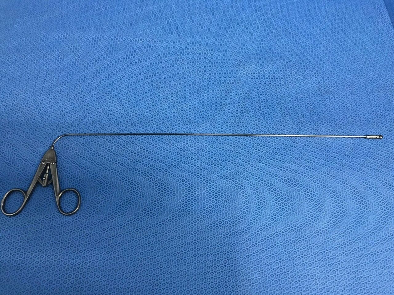 PILLING 50-5048 4mm x 45cm Biopsy Circle Cup Forceps ENT Laryngeal — photo 1
