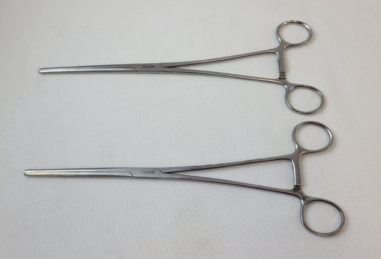 CODMAN 19-4065 Dennis Intestinal Clamp Longitudinal Serrations