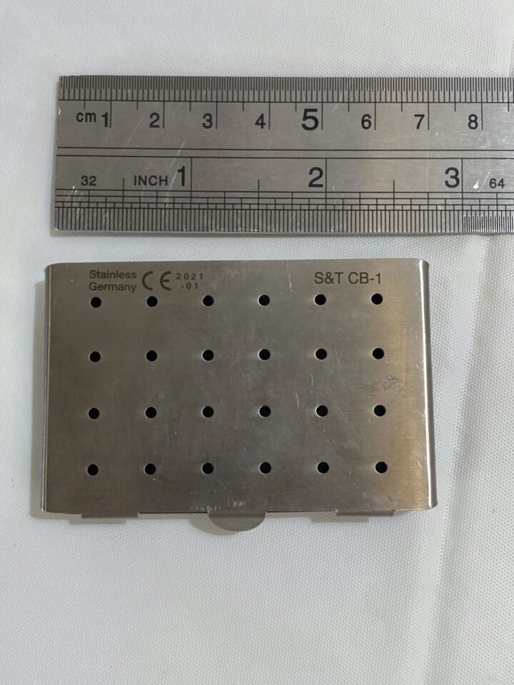 ST INSTRUMENTS CB-1 45mm x 70mm Perforated Sterilization Case — photo 7