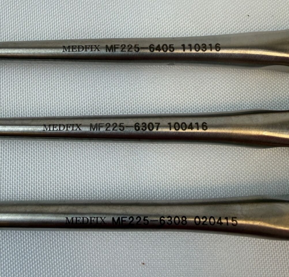 MEDFIX 12" Forward Angled & Reverse Angle Curette Set Centrifuge — photo 3