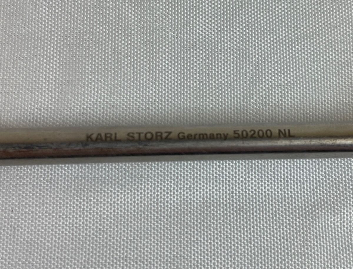 KARL STORZ 50200NL w/ 9mm x 11mm Blade f/ 5mm Scopes Endo Forehead Cannula — photo 2