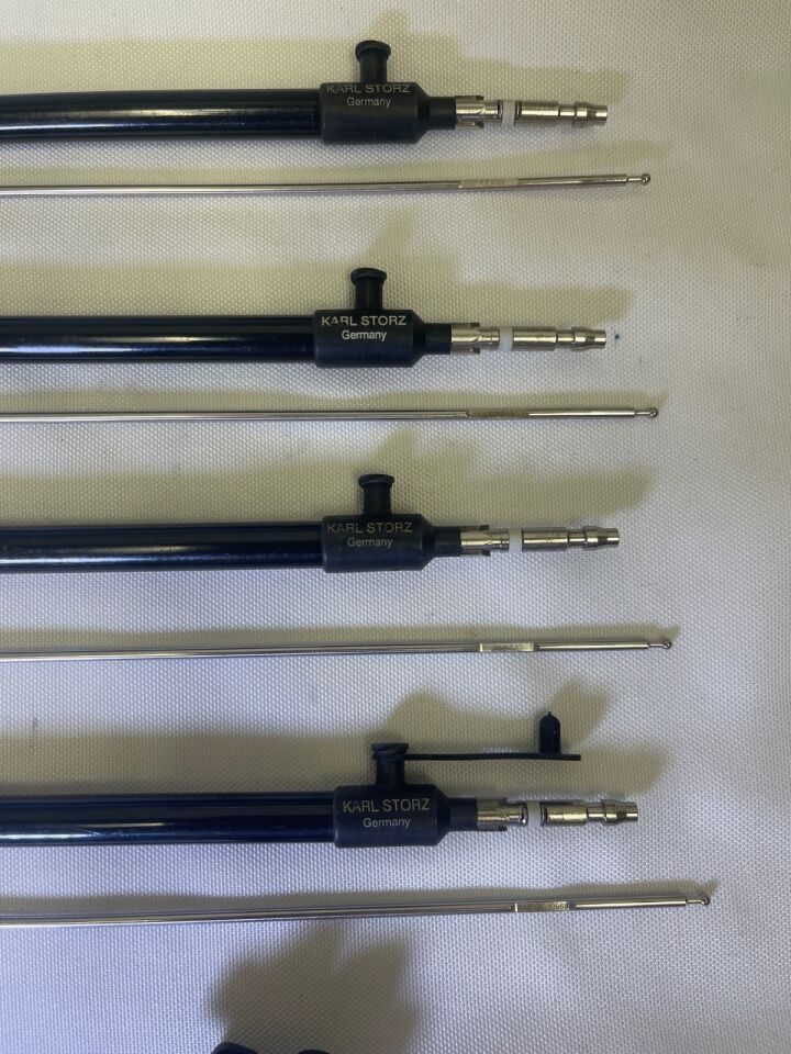 KARL STORZ 33510BLS 33500 33132 33122 Laparoscopic 10mm ClickLine Babcock Set — photo 5