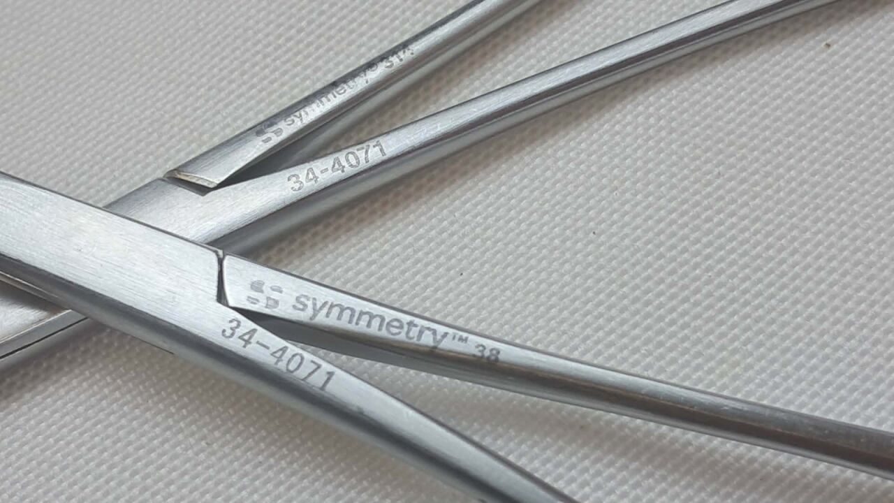 SYMMETRY SURGICAL 34-4071 Rochester-Pean Forceps, Lot of 2 — photo 3