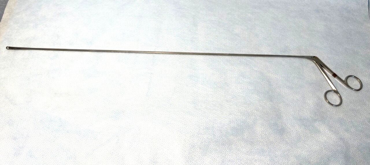 PILLING 50-5140 Sam Roberts Laryngeal Straight Cup Forceps 6mm X 60cm
