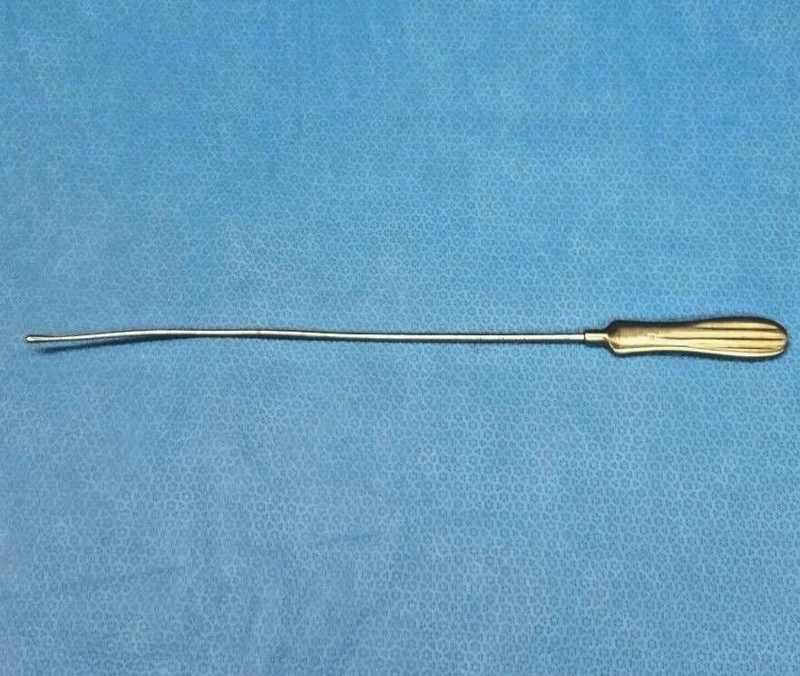 AESCULAP EO012R Sims Uterine Probe Curved Malleable 4mm X 330mm — photo 5