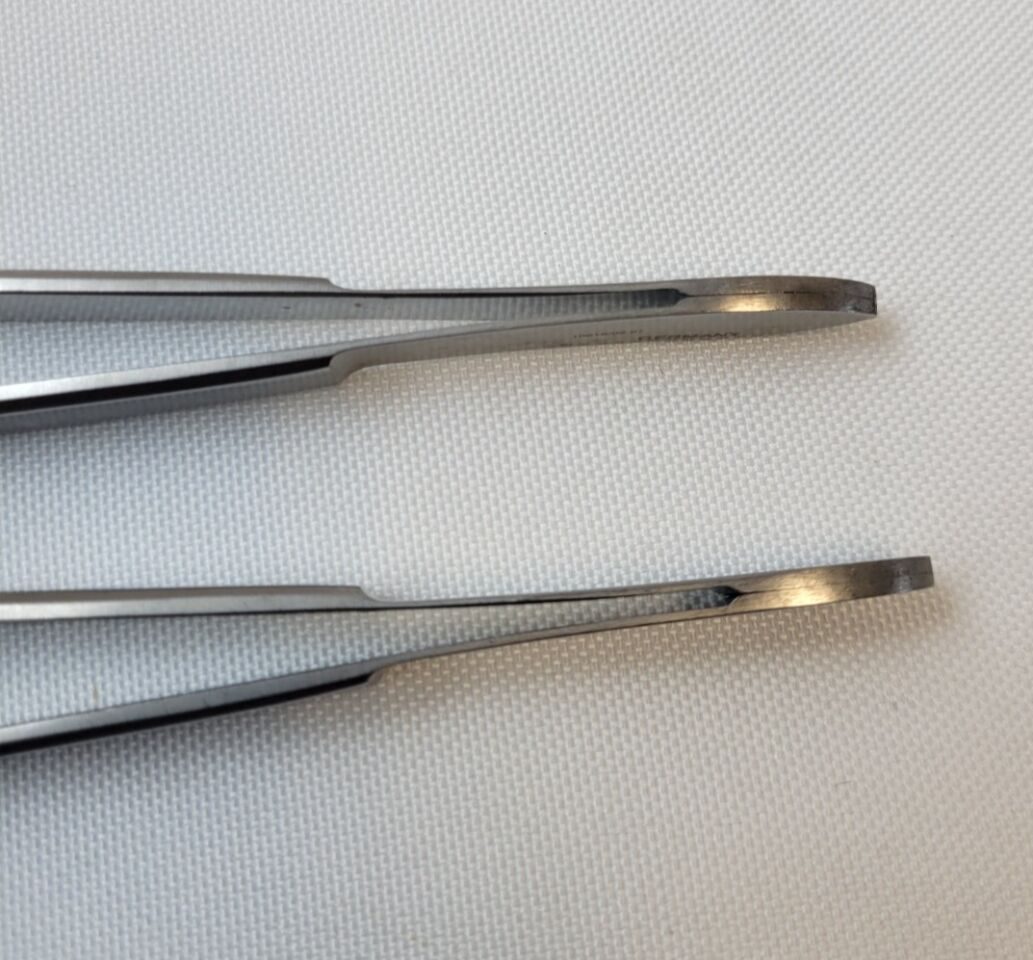 AESCULAP MD463 Cushing Tissue Forceps, 1 x 2 Teeth, 7" Length Set of 2 — photo 3