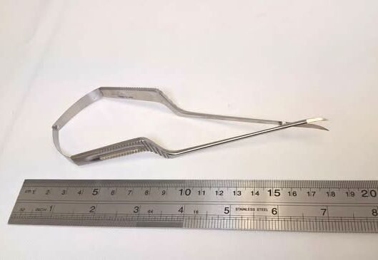 AESCULAP FD016R Micro Scissor Curved — photo 4