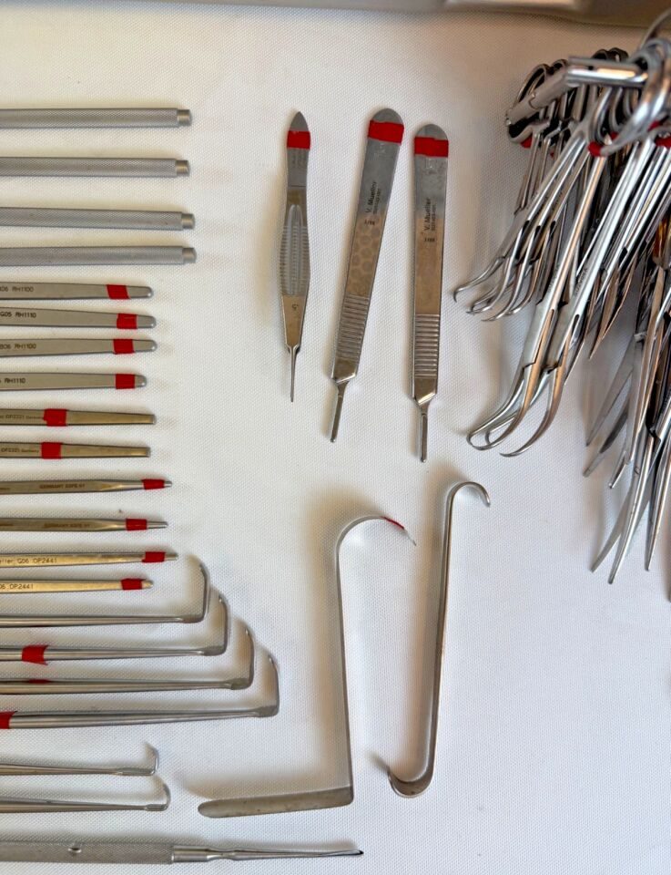 V. MUELLER Various 82 Piece V. Muell82 Piece ENT Instrument Tray w/ Genesis Sterilization — photo 5