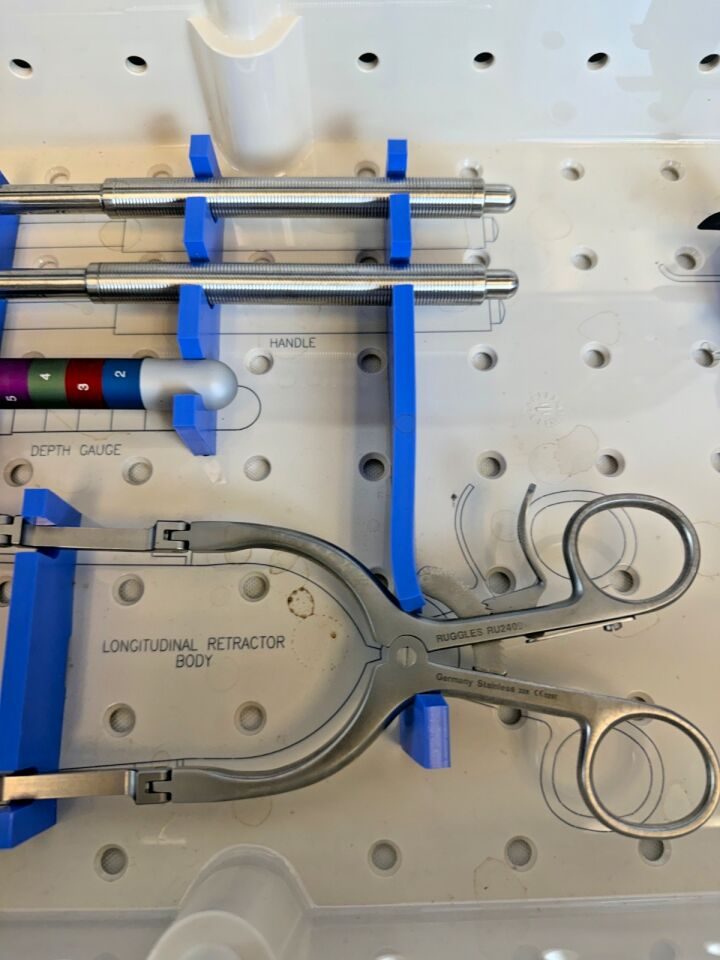 INTEGRA RUGGLES RU2400 FlexiSpine Retractor System w/ Sterilization Tray Neuro — photo 11