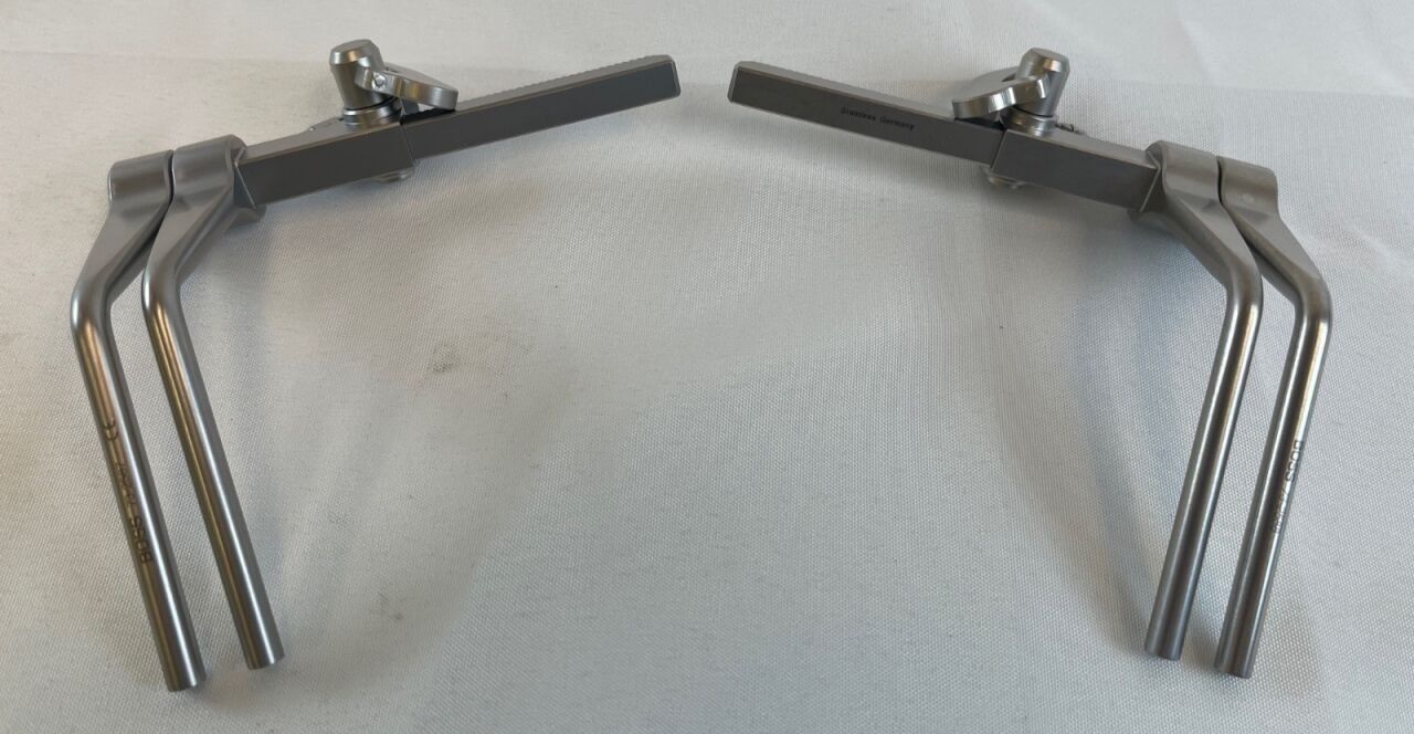 BOSS INSTRUMENTS 73-2587 & 73-2588 CVB Distractors Left & Right 100mm Rack x 70mm Max Opening — photo 6