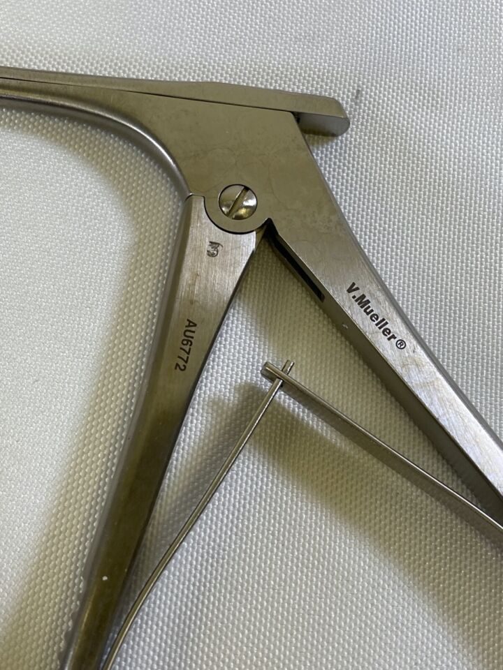 V. MUELLER  Set of 4 Storz ENT Kerrison Rongeurs Bone Punch Sz 0 1 2 3 x 90deg — photo 5