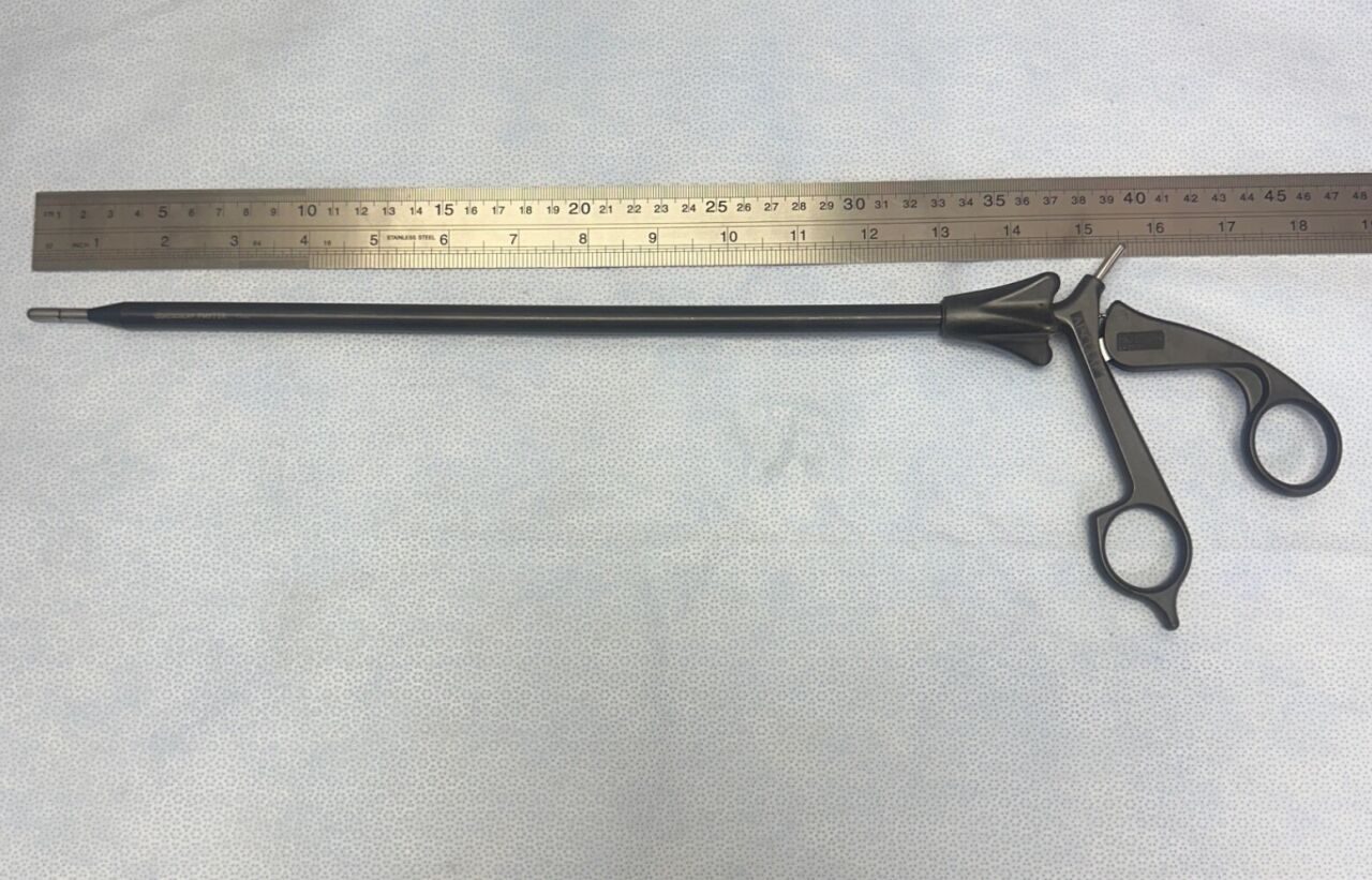 AESCULAP P0950R PM975R Monopolar Insulated Laparoscopic Grasper — photo 7