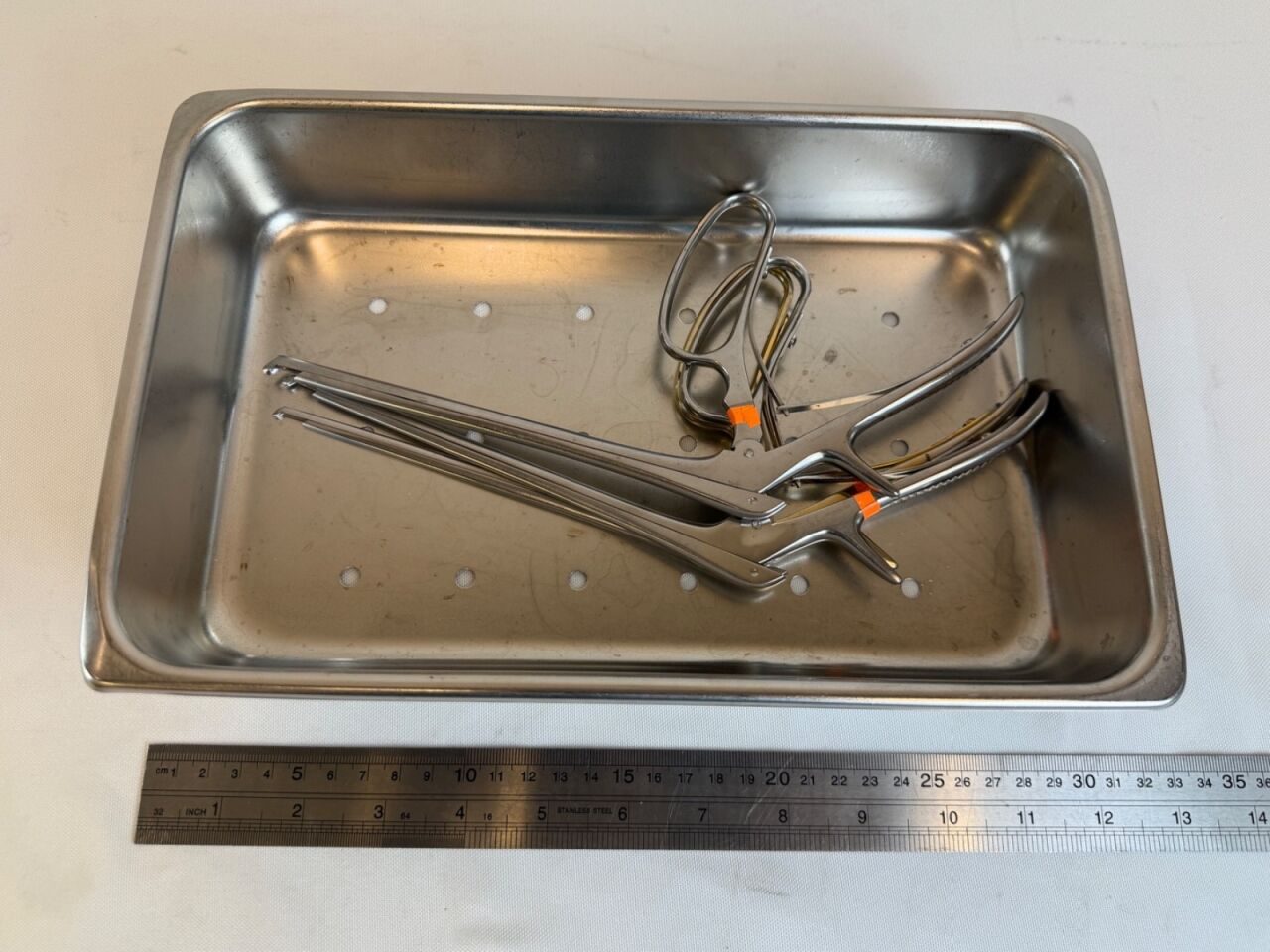 CODMAN Ferris Smith Kerrison Rongeurs 2 3 5mm x 7" Set of 3 Ferris Smith Kerrison Rongeurs w/ Sterilization Pan — photo 7