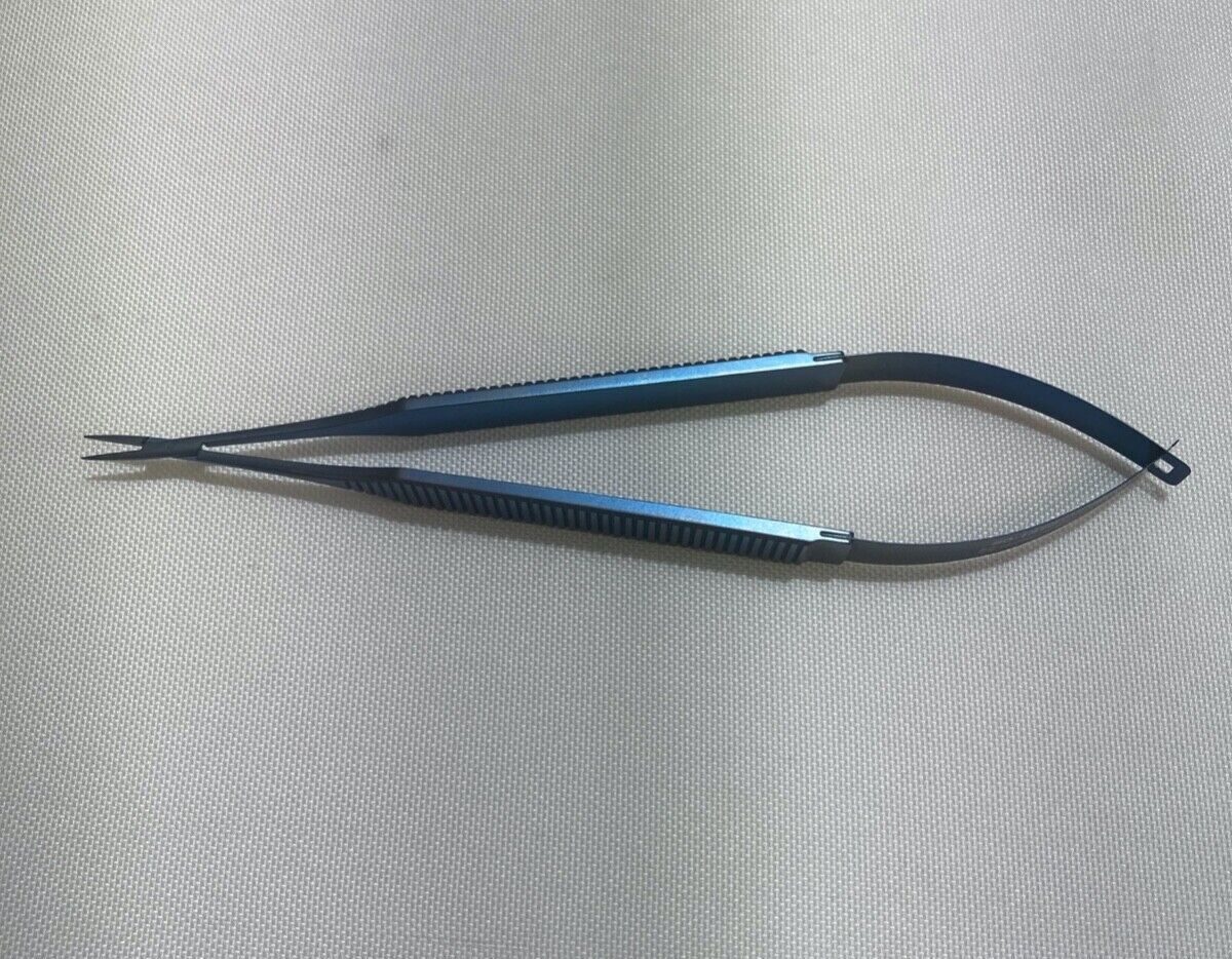 SYMMETRY 80-1510 Verity Titanium Needle Holder 0.5mm Straight Jaw 171mm — photo 1