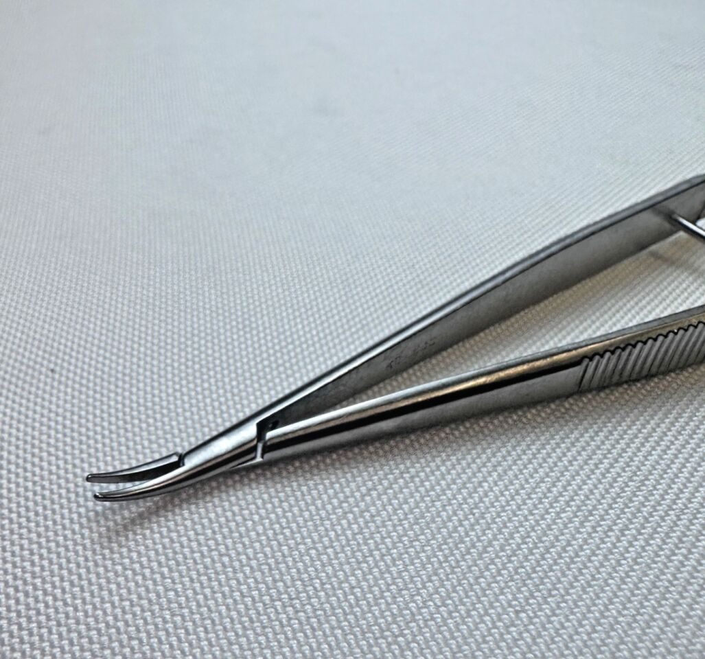 KATENA USA K6-1530 Castroviejo Needle Holder Curved Delicate — photo 4