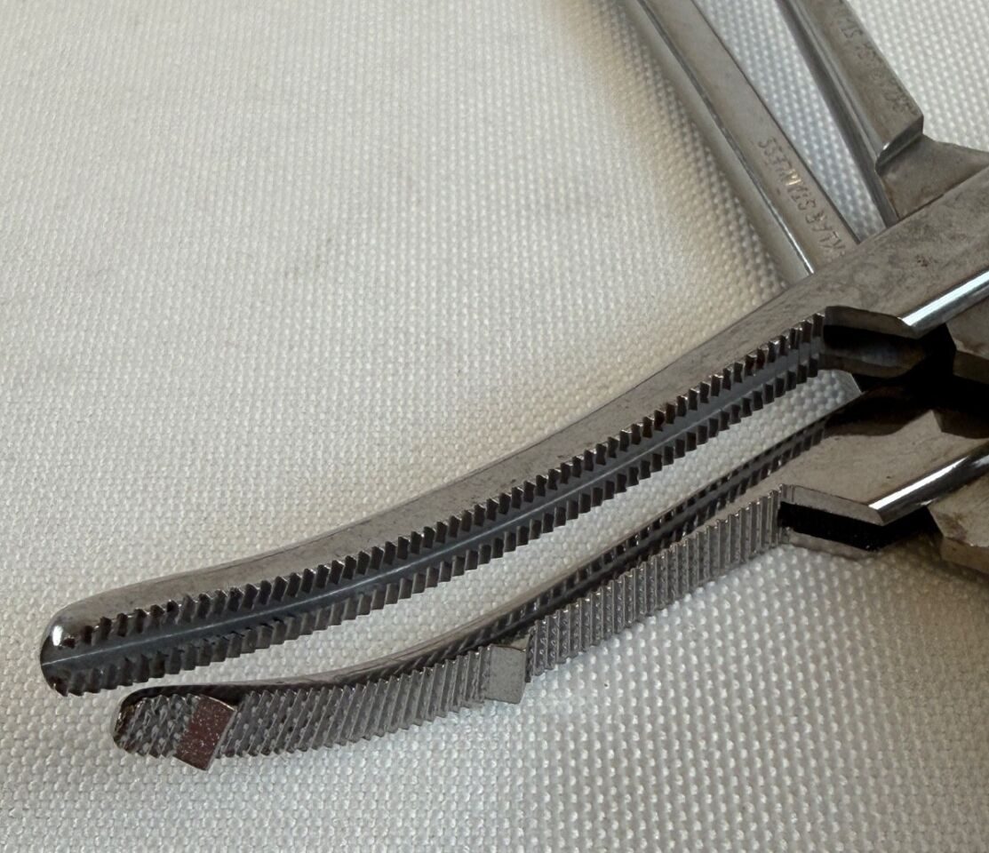 SKLAR 8" 9" ObGyn Set of 7 Heaney Hysterectomy Forceps Clamps — photo 4