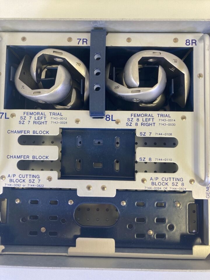 SMITH & NEPHEW 7144-0780 Genesis II Finishing Sizes 7-8 Instrument Tray — photo 4