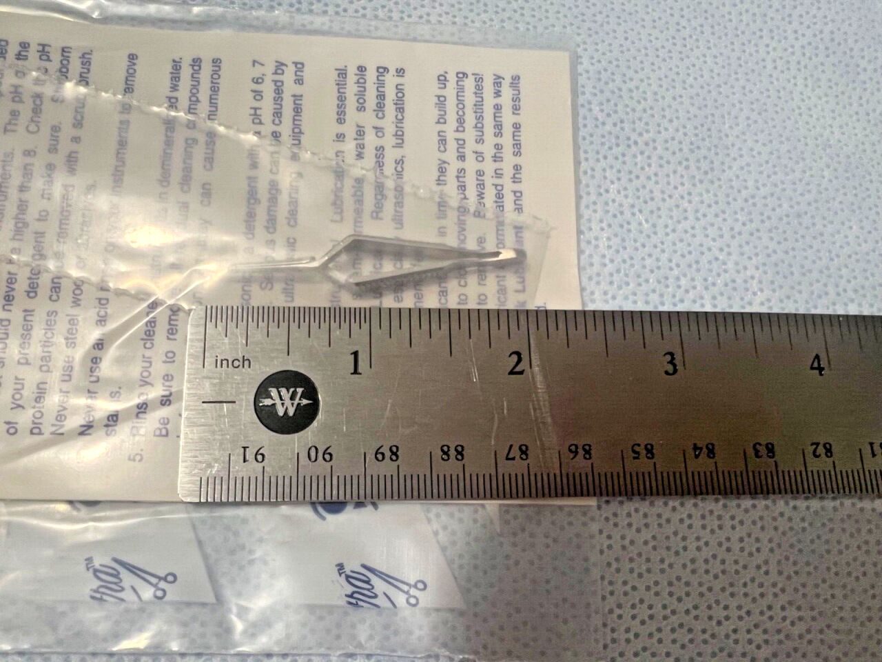 SSI ULTRA 55-4043 Straight Micro Bulldog Clamp 12mm X 2" Length — photo 3